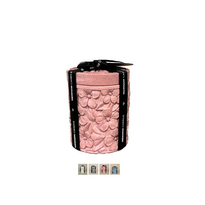 nemnem-candle-fjura-cylinder-small-4-assorted-colours