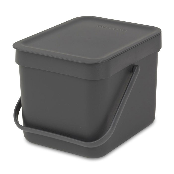 brabantia-sort-n-go-6l-waste-bin-grey