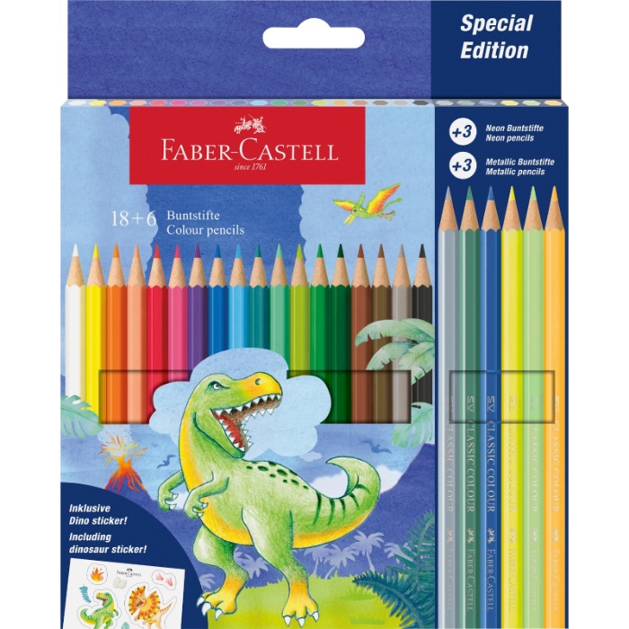 colouring-pencils-hexagonal-dino-pkt-x-18-colours-6-neonmetallic-sti