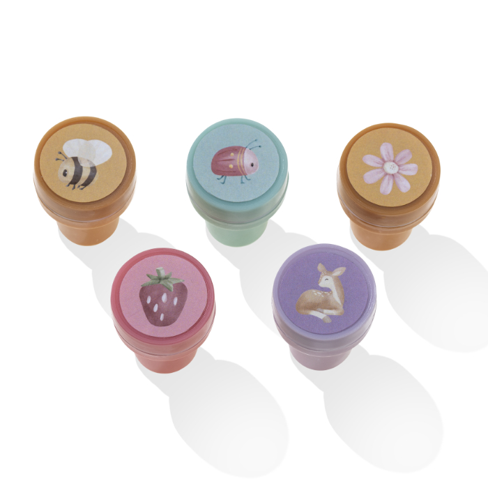 self-inking-stamps-fairy-garden