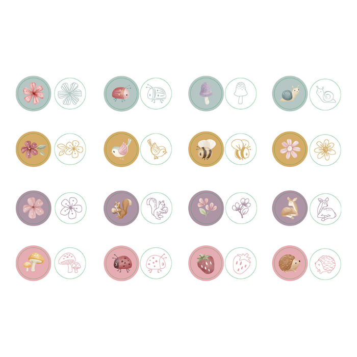 self-inking-stamps-fairy-garden