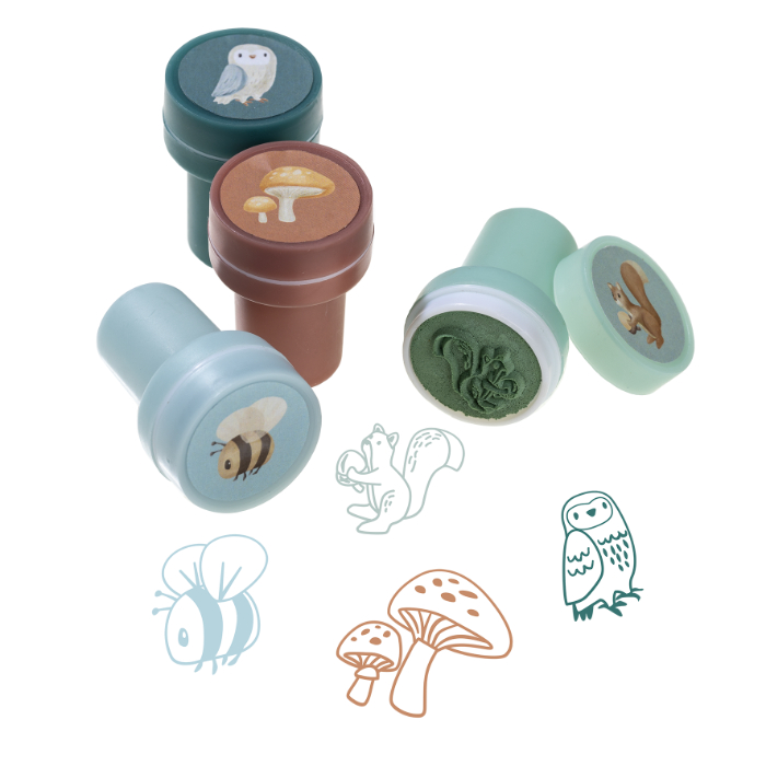 self-inking-stamps-forest-friends