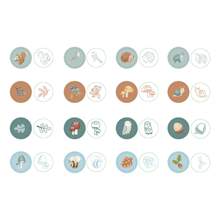 self-inking-stamps-forest-friends