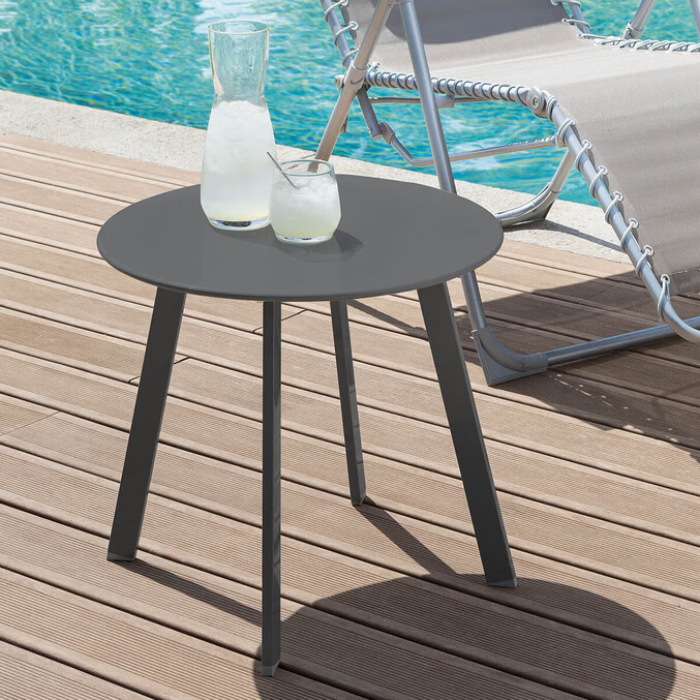 round-garden-side-table-saona-graphite-grey-matt
