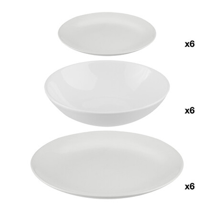 secret-de-gourmet-colorama-white-18-piece-dinner-set
