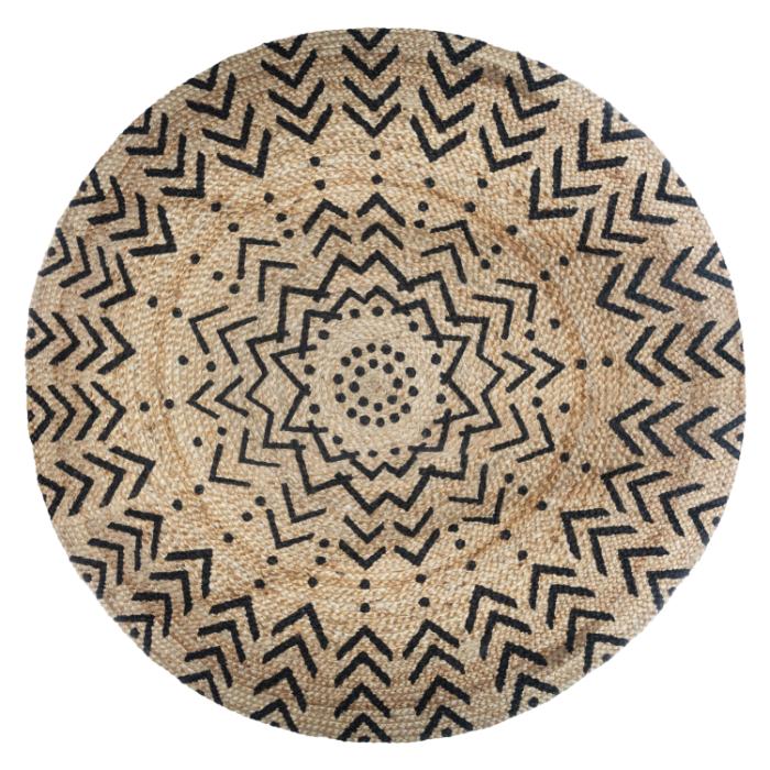 carpet-round-print-living-d120-atmosphera