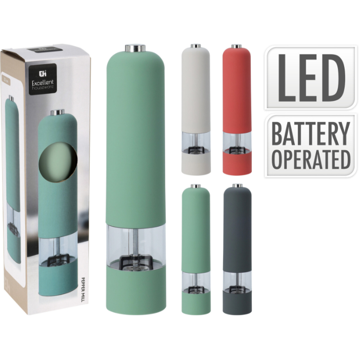 pepper-mill-electric-4-assorted-1pc-specify-colour-