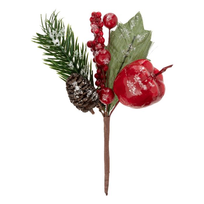 christmas-branch-ornament-with-red-apples-13-cm