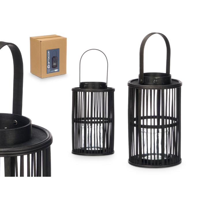 black-bambou-lantern-medium