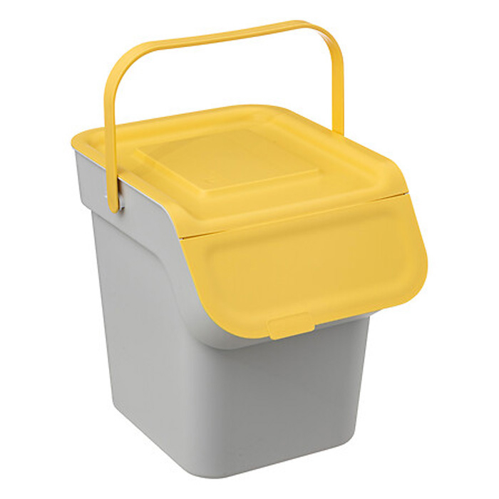 5five-plastic-bin-with-flip-lid-20l-3-assorted