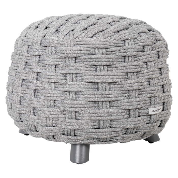 pouf-aluminium-and-synthetic-mesh-graphite