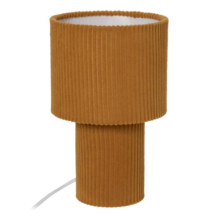 jolina-ribbed-table-lamp-ochre-28-cm