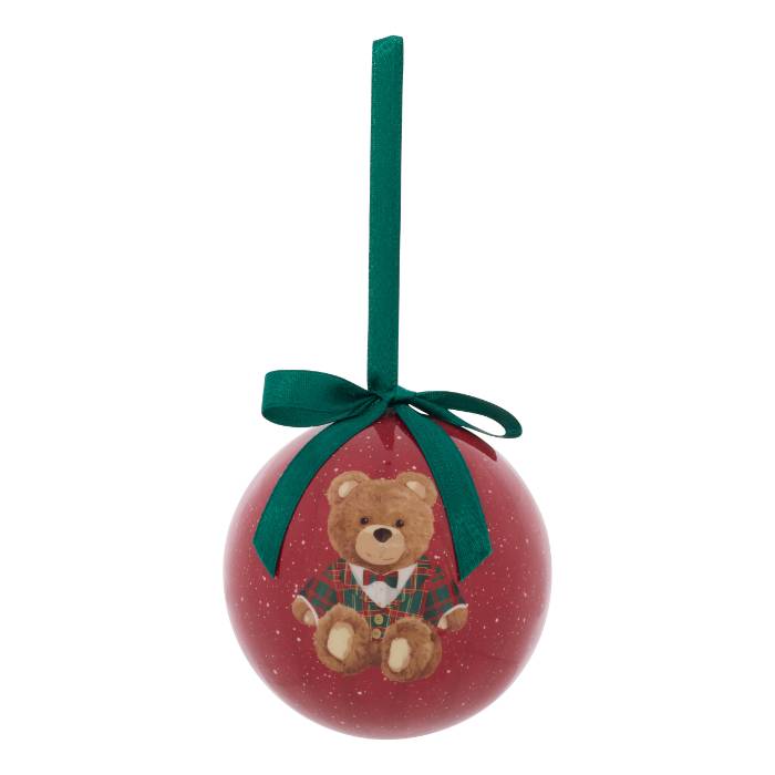 paper-christmas-bauble-with-bear-print-red-7-5-cm