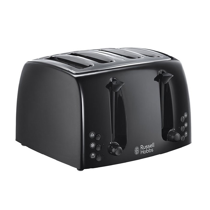 russell-hobbs-toaster-4-slice-textures-black