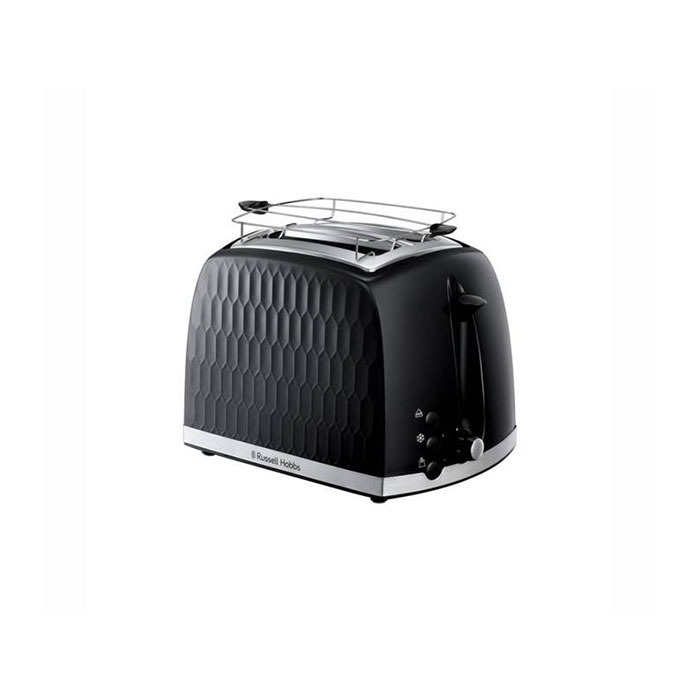 russell-hobbs-toaster-2-slice-honeycomb-black