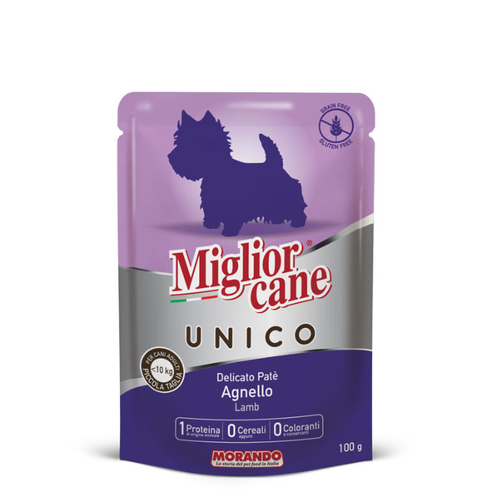 miglior-dog-lamb-pouch-100g