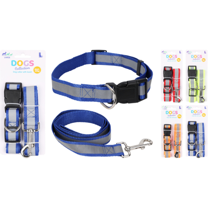 dog-collar-with-leash-9-assorted