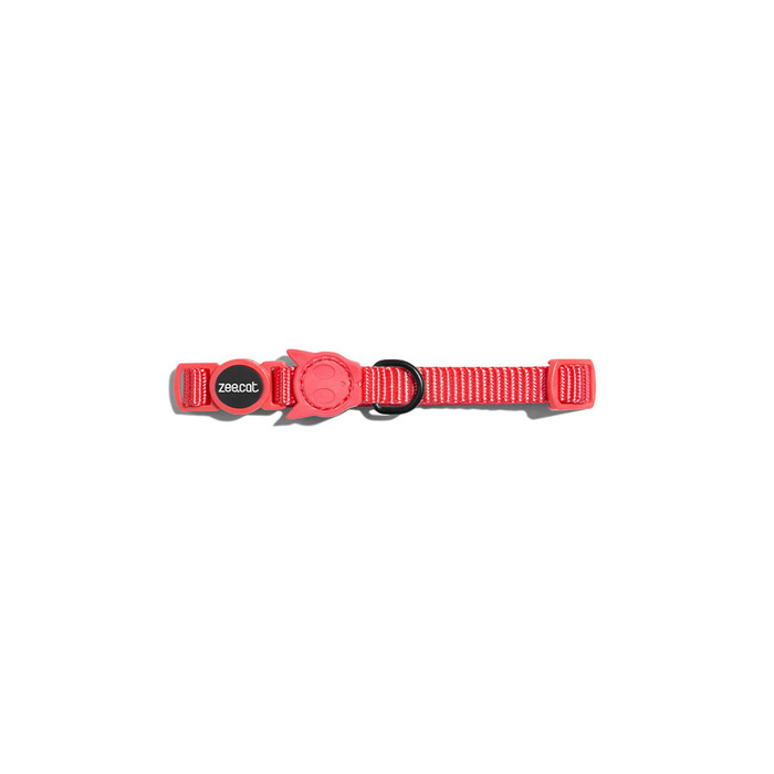 zee-dog-neon-coral-cat-collar