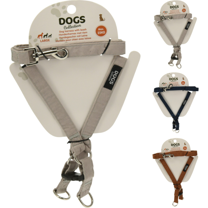 dog-harness-with-leash-3-assorted-large