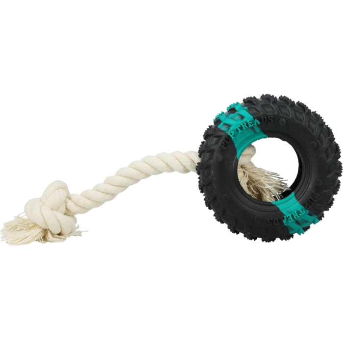 tyre-and-rope-dog-toy-assorted