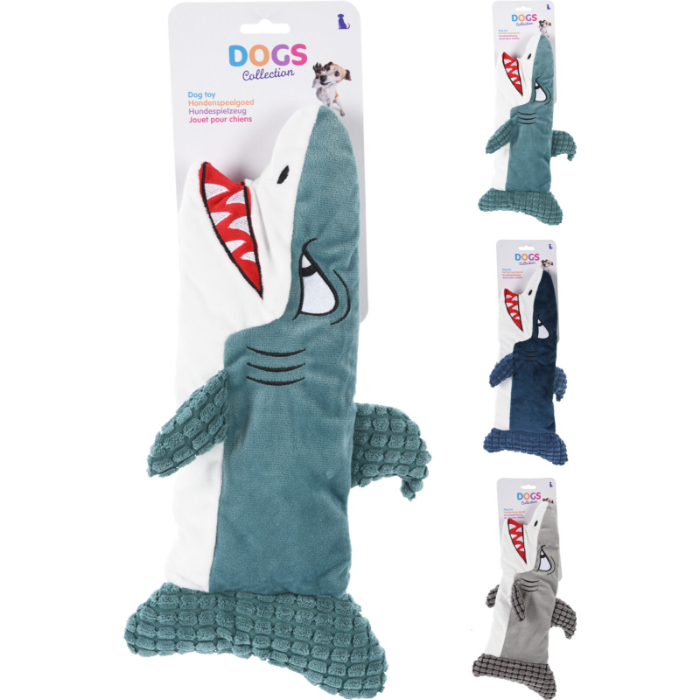 dog-toy-shark-pe-3-assorted-colors