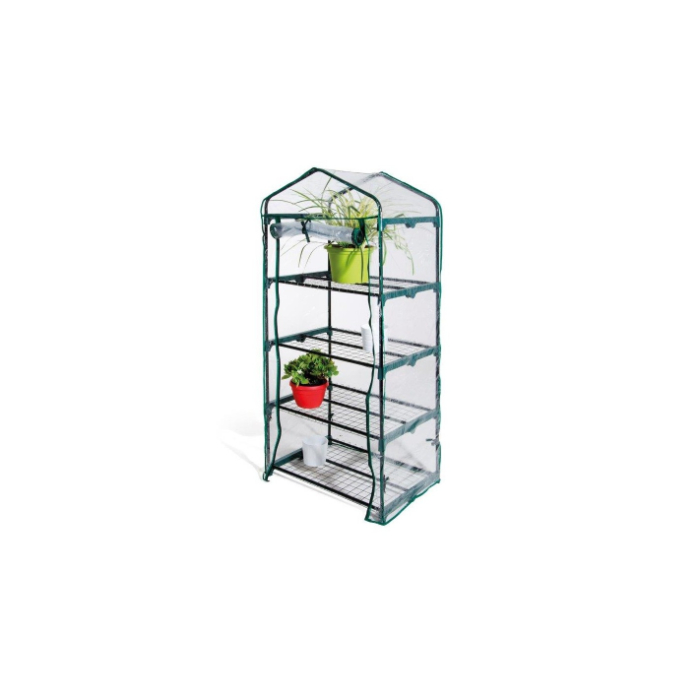 greenhouse-4-shelves-with-wheels-69x49xh158cm