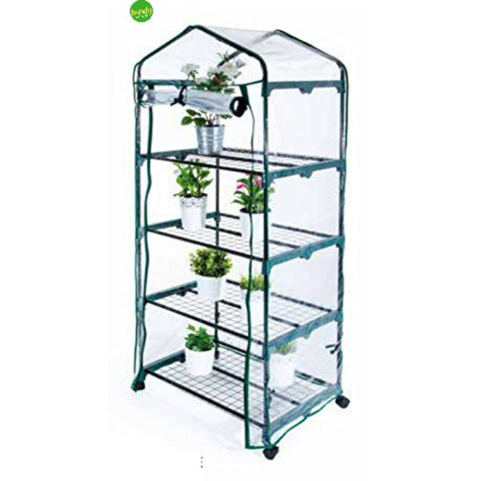 greenhouse-4-shelves-with-wheels-69x49x-h163cm