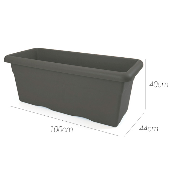 plastiken-terra-planter-100x44cm-anthracite