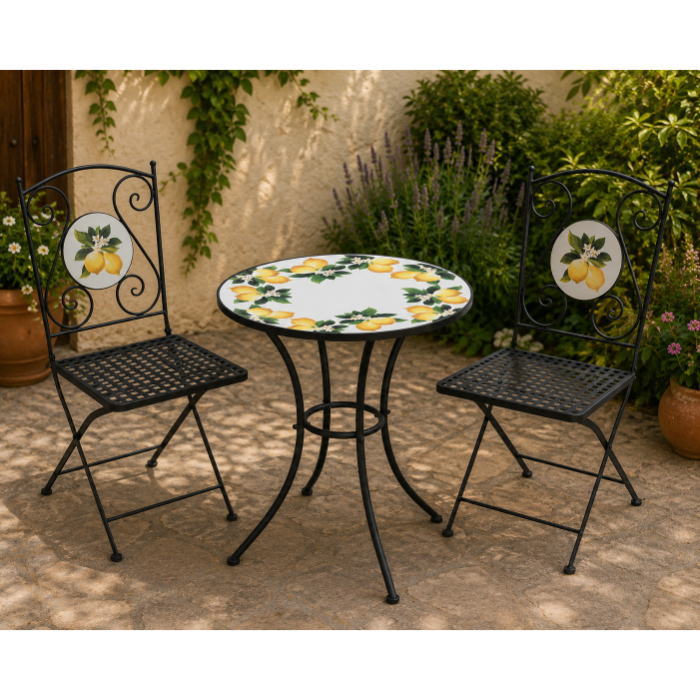 mosiac-lemon-design-table-with-2-chairs