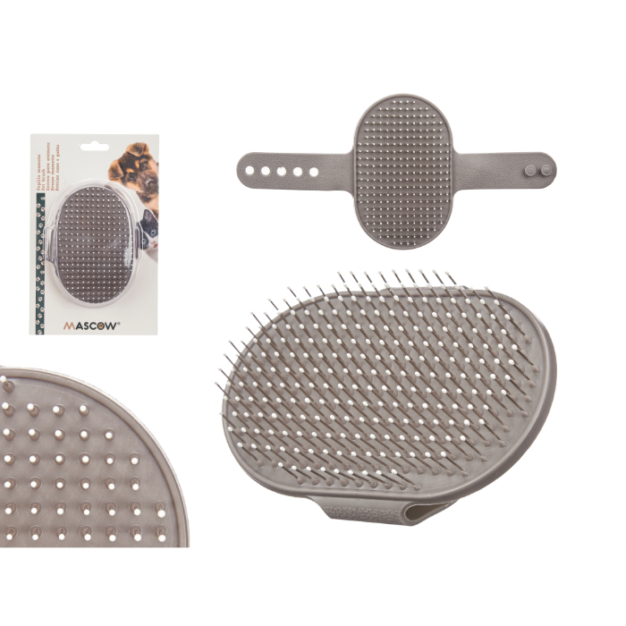 oval-pet-brush-with-spikes-metal-grey