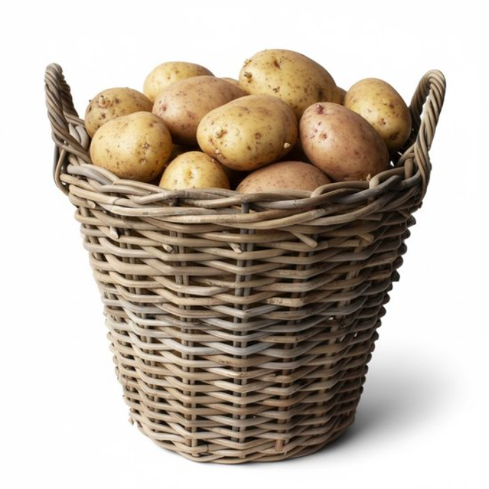 basket-classic-rattan-grey-d40h30cm