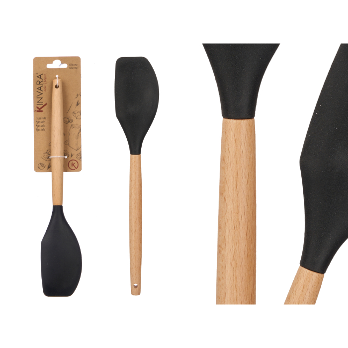 black-silicone-butter-spatula-with-wooden-handle