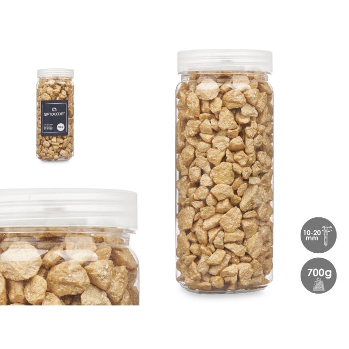 10-20-mm-metallized-stone-jar-700g-mustard-colour