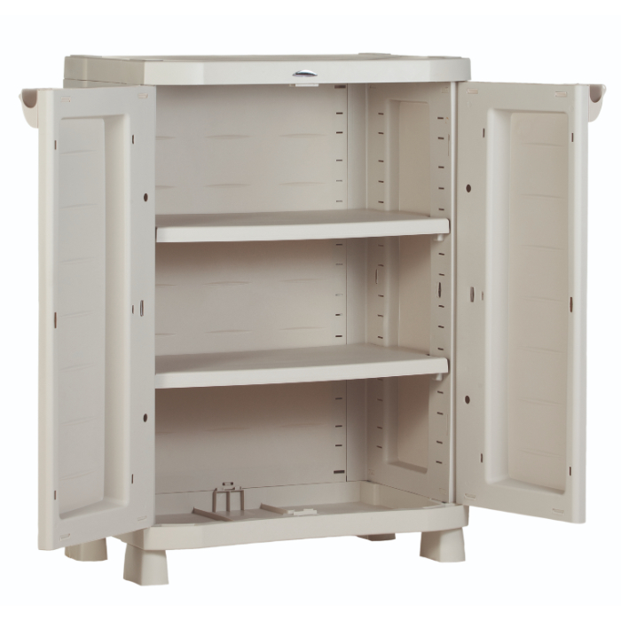 plastiken-low-storage-cabinet-in-resin-2-doors-and-2-shelves-70x45x100-cm