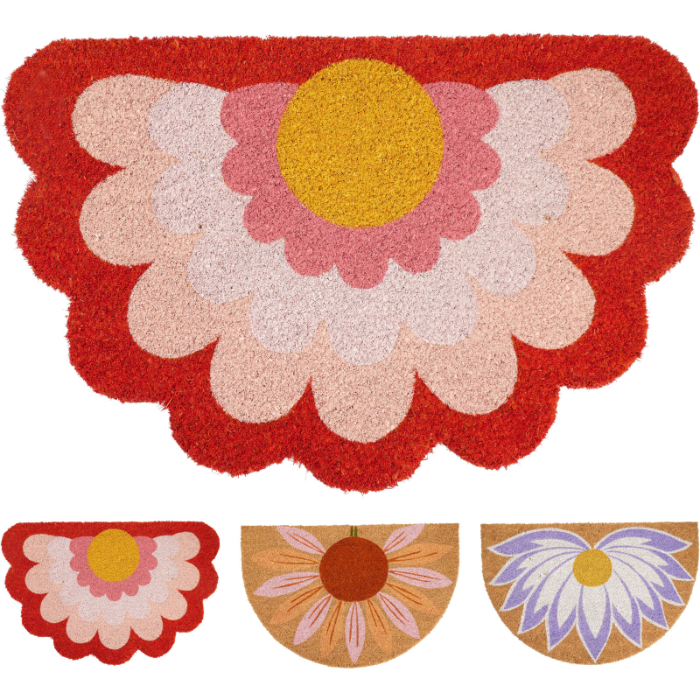 doormat-59x39cm-3ass-flower-de