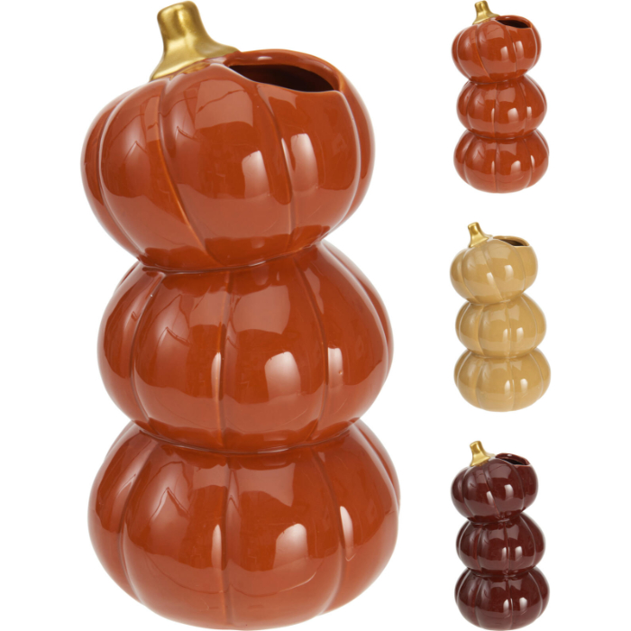 stacked-pumpkin-vase-–-20-cm-assorted-designs