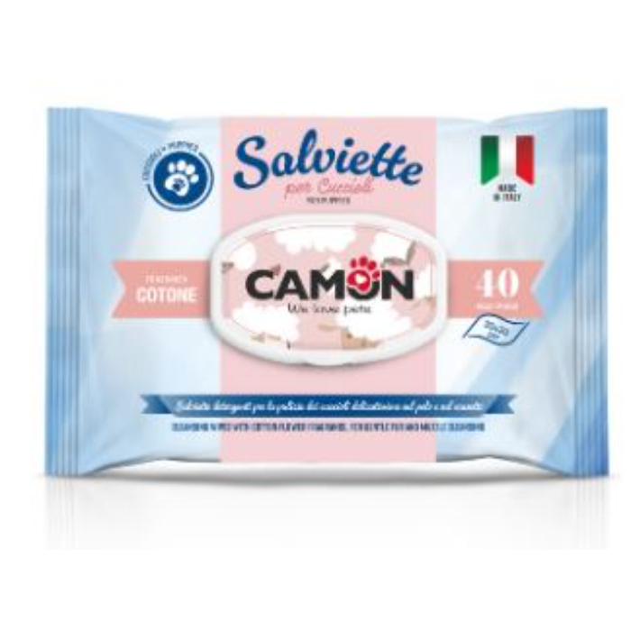 camon-cotton-scent-wipes-for-puppies-40-wipes