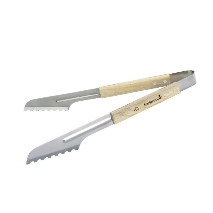 barbecook-stainless-steel-and-wood-luxury-tong-40cm