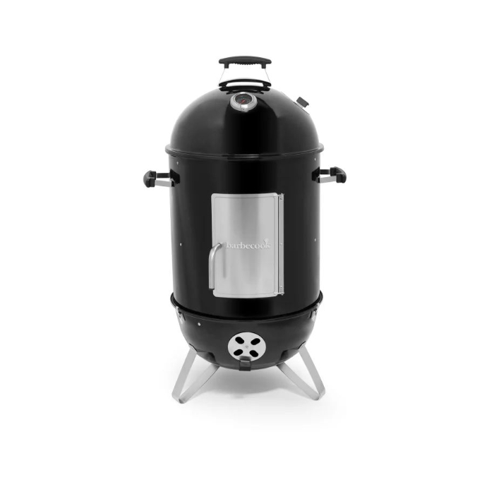 barbecook-oskar-m-smoker-made-of-enamel-black-ø-44cm-54x61x112cm