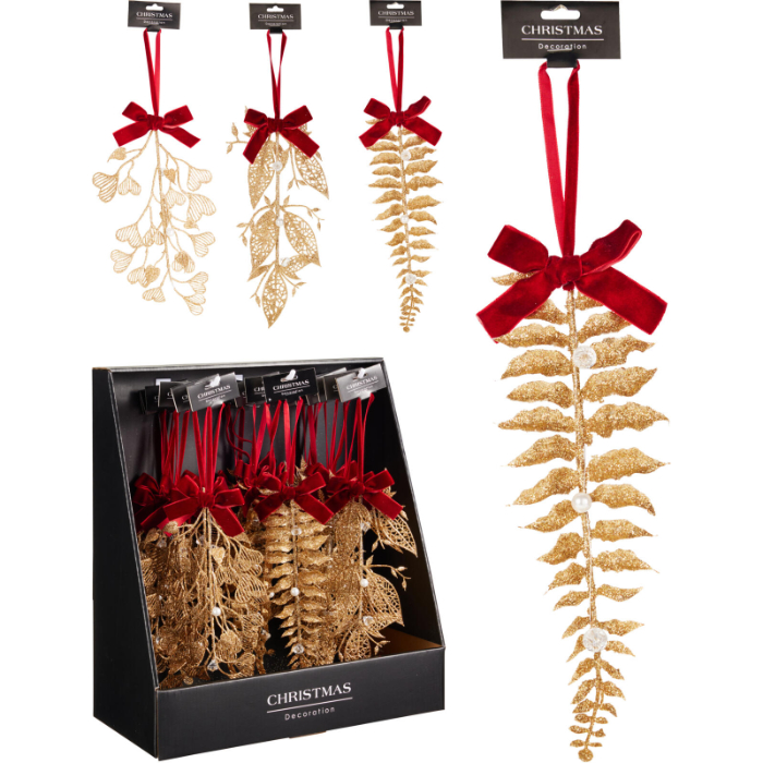 gold-leaf-hanging-decoration-with-bow
