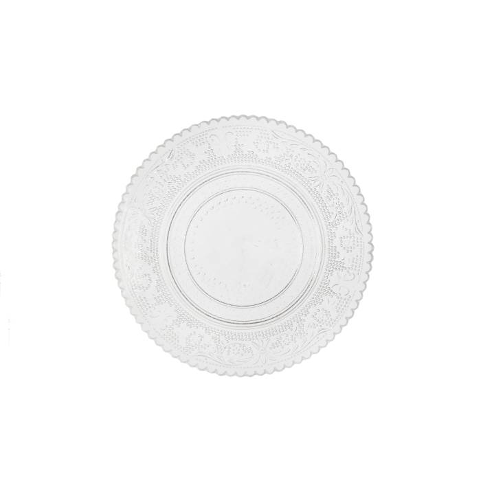 relief-glass-dessert-plate-20x1-6cm-transp-