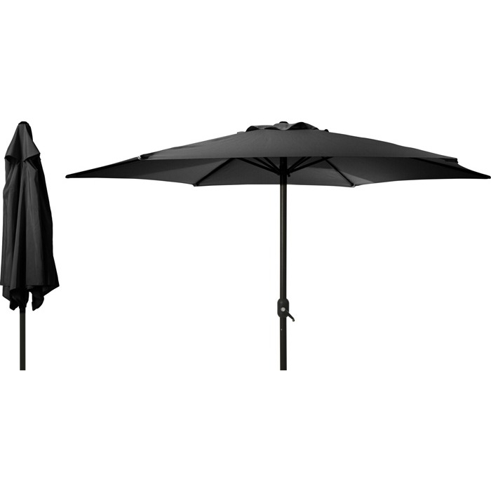 outdoor-umbrella-with-aluminium-middle-pole-dark-grey-3m