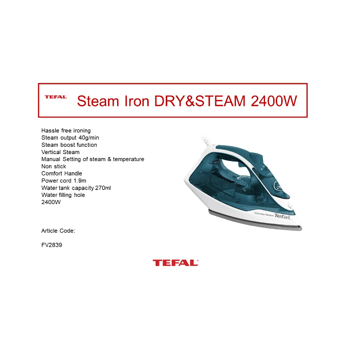 tefal-steam-iron-dry-steam-2400w-blue