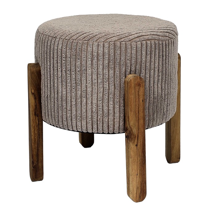scott-taupe-ribbed-round-stool-ø-35-5-cm