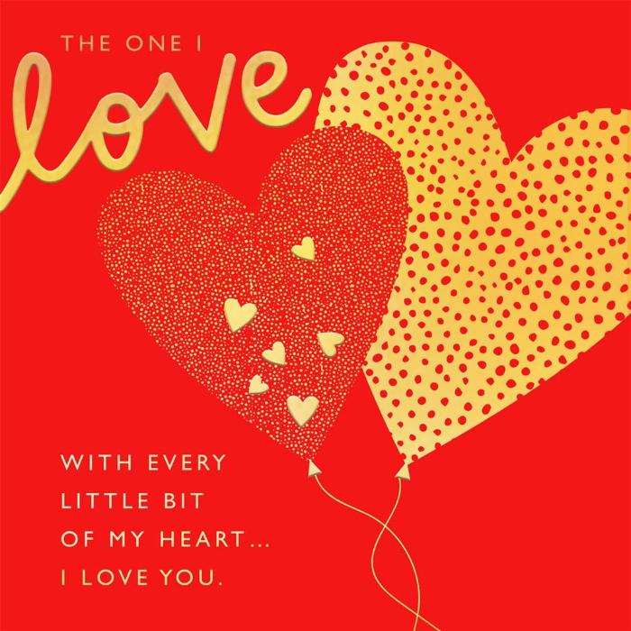 the-one-i-love-card-heart-design