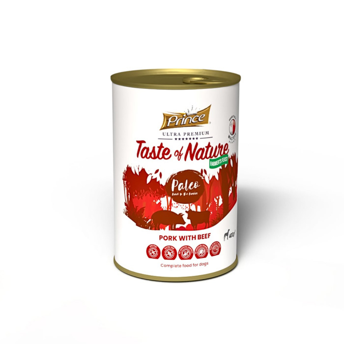 prince-taste-of-nature-pork-with-beef-wet-dog-food-400g