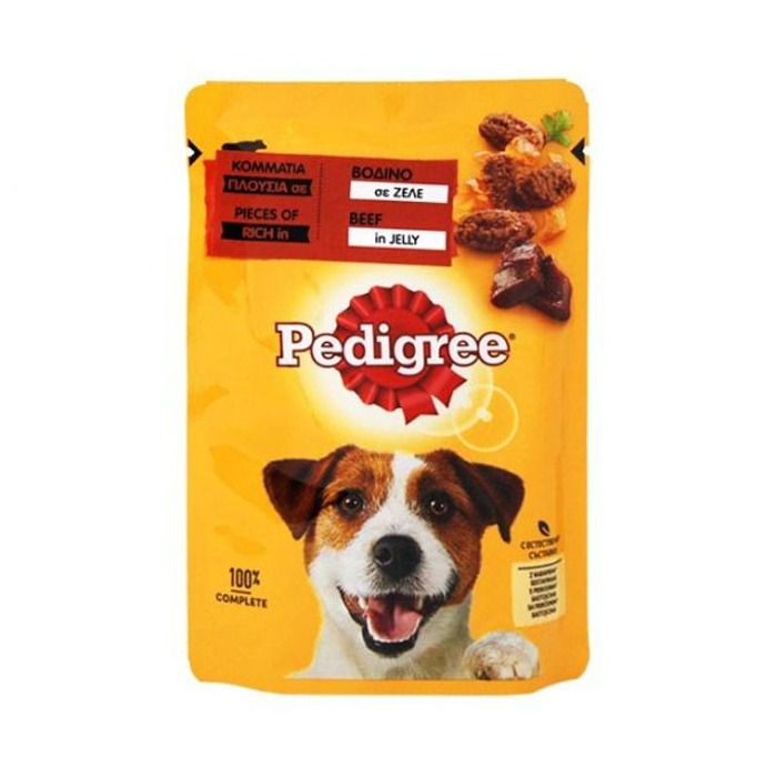 pedrigree-wet-food-pouch-for-adult-dogs-beef-in-jelly-100g