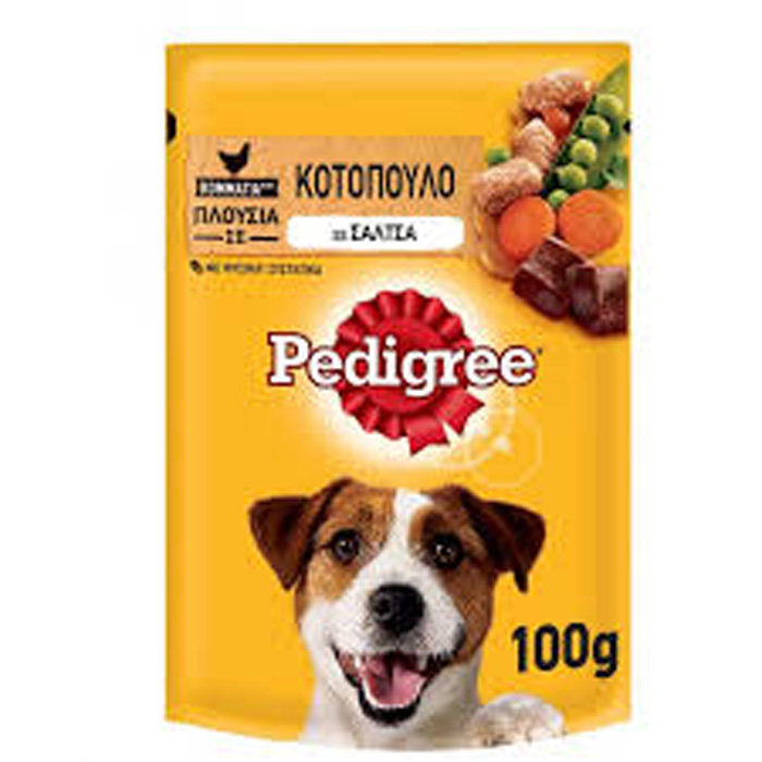 pedrigree-wet-food-pouch-for-adult-dogs-chicken-in-gravy-100g