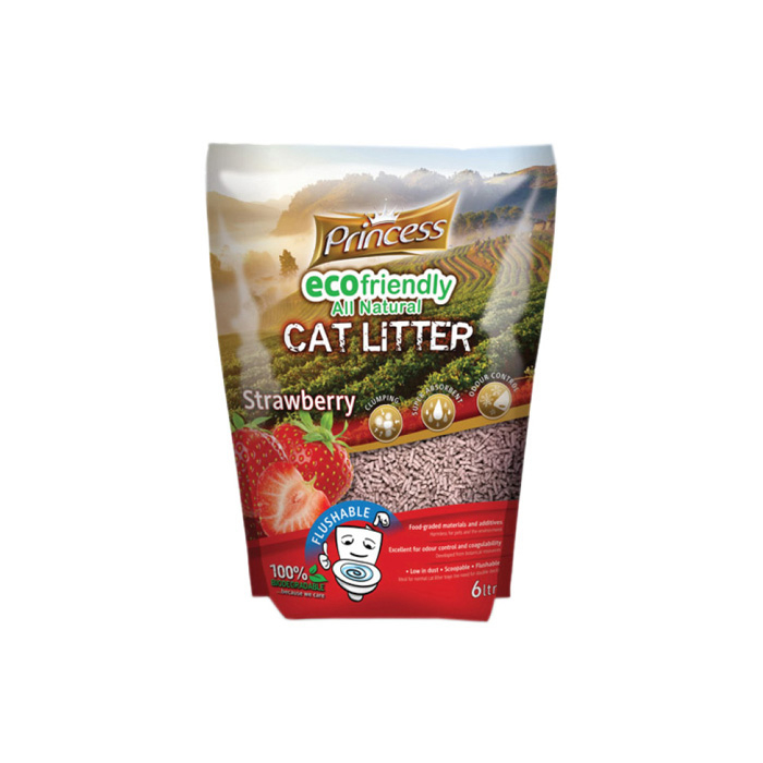 princess-eco-friendly-cat-litter-flushable-strawberry-6l