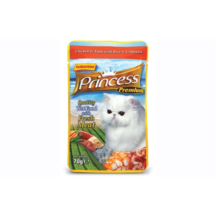 princess-chicken-and-tuna-with-rice-and-crabstick-wet-cat-food-70-grams